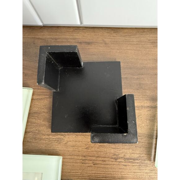 Photo Glass Coaster Set w/ Inserts & Holder set of 4 - Picture 5 of 9